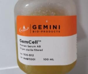 美国Gemini血清品牌Gemini货号100-512人AB血清