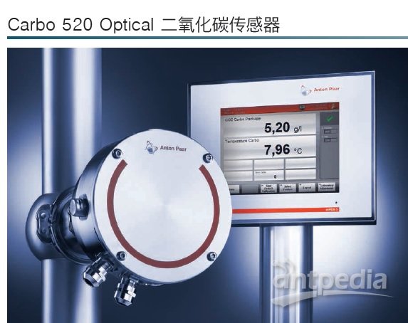 安东帕Carbo520 CO2 sensor在线光学二氧化碳分析仪