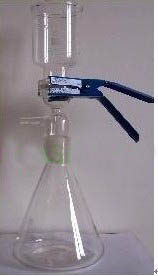 玻璃杯式溶剂过滤器