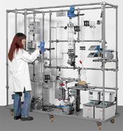薄膜蒸发、短程（分子）蒸馏多级设备