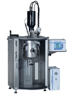 polyclave 实验室压力反应釜 有升降器和快速开合装置 可用不锈钢和玻璃的反应釜体